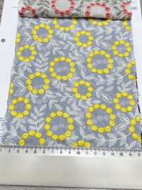 4027-848-1 Encaje De Flores Con Pompones Bordados En Algodón[Textil / Tela] HOKKOH Más fotos