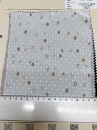 HP-5095-1 Decin Light Flocky Off-Dot[Fabrica Textil] HOKKOH Subfoto