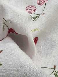 7027-616-2 Batista 60 9088 Con Cerezas Bordadas[Textil / Tela] HOKKOH Más fotos