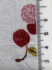 7027-616-2 Batista 60 9088 Con Cerezas Bordadas[Textil / Tela] HOKKOH Más fotos