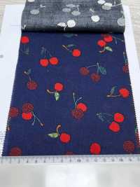 7027-616-2 Batista 60 9088 Con Cerezas Bordadas[Textil / Tela] HOKKOH Más fotos