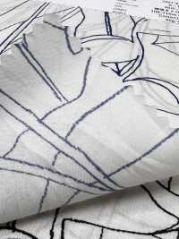 7027-618-7 60 Césped 9088 Dibujo Lineal Tropical[Fabrica Textil] HOKKOH Subfoto