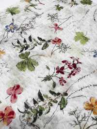 7027-630-2 80 Lawn Miracle Wave Botanical Print[Textil / Tela] HOKKOH Más fotos