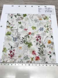 7027-630-2 80 Lawn Miracle Wave Botanical Print[Textil / Tela] HOKKOH Más fotos