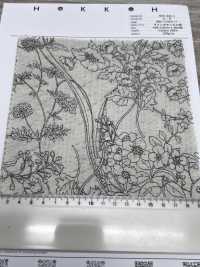 7027-631-1 80 Lawn Miracle Wave Line Botanical[Fabrica Textil] HOKKOH Subfoto