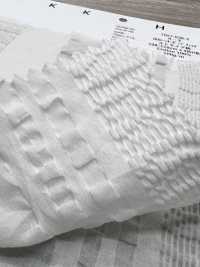 7027-636-2 80 Lawn Organza Punto Gofre Rayas[Fabrica Textil] HOKKOH Subfoto