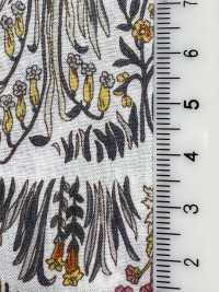 4027-660-1 60 Rayas Horizontales Curvas Para Césped Con Flores Pequeñas[Fabrica Textil] HOKKOH Subfoto