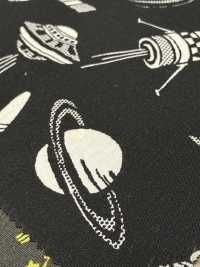 850606 Broadcloth, ¡Vamos Al Vasto Universo! Espacio Y Galaxia[Fabrica Textil] VANCET Subfoto