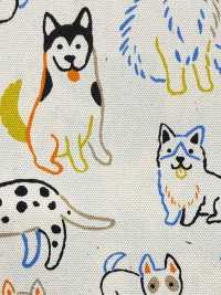 850608 Algodón Oxford Sin Blanquear - Paraíso Canino[Fabrica Textil] VANCET Subfoto