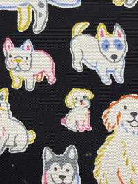 850608 Algodón Oxford Sin Blanquear - Paraíso Canino[Fabrica Textil] VANCET Subfoto