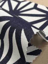 850609 Colección Lawn Indigo Con Estampado De Hojas De Cáñamo[Fabrica Textil] VANCET Subfoto