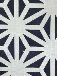 850609 Colección Lawn Indigo Con Estampado De Hojas De Cáñamo[Fabrica Textil] VANCET Subfoto