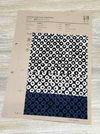 850611 Colección Lawn Indigo Musgo Puntada[Fabrica Textil] VANCET Subfoto
