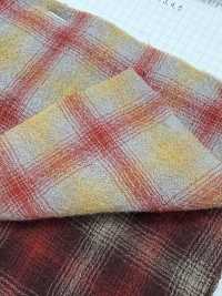7236 Gasa De Lana Con Estampado Degradado A Cuadros[Fabrica Textil] Textiles Finos Subfoto