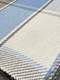 5-1266-1 Sarga De Algodón A Cuadros[Fabrica Textil] HOKKOH Subfoto