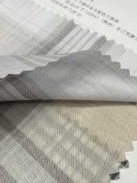3SG048 Cuadros Madrás De Algodón Orgánico[Fabrica Textil] Chambray Subfoto