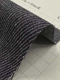 TFGR217 Jacquard Moaré De Cuerda índigo De 6 Oz[Fabrica Textil] Textiles Yoshiwa Más fotos