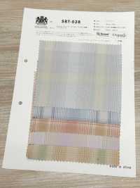 SBT-028 Sarga De Cuadros De Fibra De Lyocell TENCEL™ Orgánico 40/1[Fabrica Textil] Textiles Kuwamura Más fotos