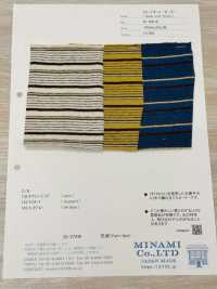 W-50010 Raya horizontal para pijamada[Textil / Tela] Minami Más fotos