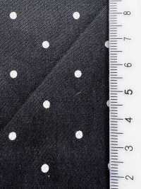 KKG3665-W-HM-122 Satin fibril de cupro y rayón, ancho, estampado por descarga pigmentaria[Textil / Tela] Uni Textile (Komon Kobo) Más fotos