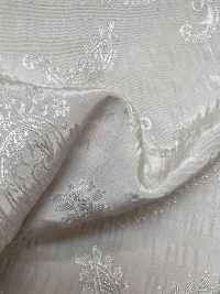KKF8583-W-1 Jacquard seersucker[Textil / Tela] Uni Textile (Komon Kobo) Más fotos