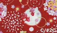 AP65101 Ryoka Dobby Estampado (Rollo)[Textil / Tela] COSMO TEXTILE Más fotos