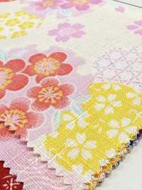 AP65101 Ryoka Dobby Estampado (Rollo)[Textil / Tela] COSMO TEXTILE Más fotos