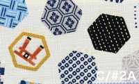 AP65102 Dobby Estampado Japonés (Rollo Enrollado)[Textil / Tela] COSMO TEXTILE Más fotos