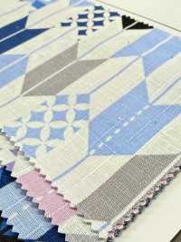 AP65102 Dobby Estampado Japonés (Rollo Enrollado)[Textil / Tela] COSMO TEXTILE Más fotos