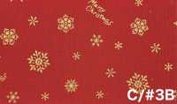 AP65802 Feliz Navidad Estampado En Dorado Tejidos De Lona (Rollo)[Textil / Tela] COSMO TEXTILE Más fotos
