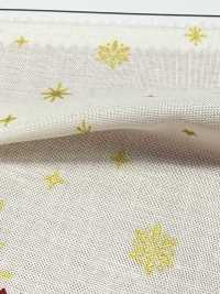 AP65802 Feliz Navidad Estampado En Dorado Tejidos De Lona (Rollo)[Textil / Tela] COSMO TEXTILE Más fotos