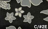 AP65804 Hilo Núcleo T/C Con Estampado De Flores Tropicales (Rollo)[Textil / Tela] COSMO TEXTILE Más fotos