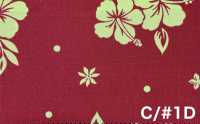 AP65804 Hilo Núcleo T/C Con Estampado De Flores Tropicales (Rollo)[Textil / Tela] COSMO TEXTILE Más fotos
