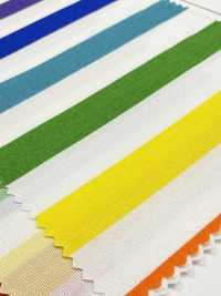 SP6400 Popelina estampada a rayas (rollo)[Textil / Tela] COSMO TEXTILE Más fotos