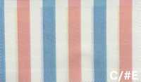 SP6400 Popelina estampada a rayas (rollo)[Textil / Tela] COSMO TEXTILE Más fotos