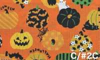 SP6515 Estampado HAPPY HALLOWEEN tejidos de lona (rollo)[Textiles / Telas] COSMO TEXTILE Más fotos