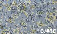 SP6580 Estampado floral sobreteñido en tejidos de lona (rollo)[Textiles / Telas] COSMO TEXTILE Más fotos