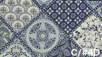 SP6580 Estampado floral sobreteñido en tejidos de lona (rollo)[Textiles / Telas] COSMO TEXTILE Más fotos
