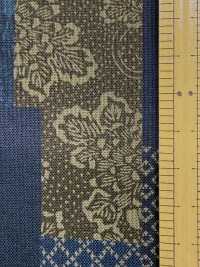 SP6581 Estampado de patrón japonés en tejidos de lona (rollo)[Textiles / Telas] COSMO TEXTILE Más fotos