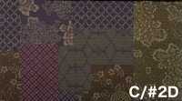 SP6581 Estampado de patrón japonés en tejidos de lona (rollo)[Textiles / Telas] COSMO TEXTILE Más fotos