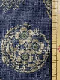 SP6581 Estampado de patrón japonés en tejidos de lona (rollo)[Textiles / Telas] COSMO TEXTILE Más fotos