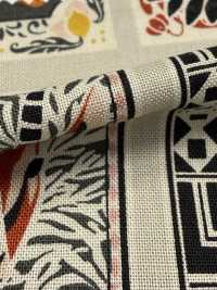 NN2336 RETONO Un/nö estampado africano de paneles tejidos de lona (rollo)[Textiles / Telas] COSMO TEXTILE Más fotos