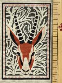 NN2336 RETONO Un/nö estampado africano de paneles tejidos de lona (rollo)[Textiles / Telas] COSMO TEXTILE Más fotos