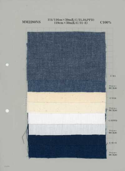 MM2280NS Denim de algodón 5 oz