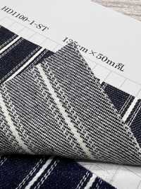 HD1100-1-ST Denim De Algodón 9 Oz[Textil / Tela] Yoshiwa Textile Más fotos