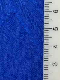 BF3615 Jacquard cortado de algodón y lino teñido en hilo (rombo)[Textil / Tela] KOYAMA Más fotos