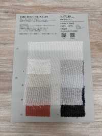BF7030 Tejido leno de algodón y lino teñido en hilo[Textil / Tela] KOYAMA Más fotos