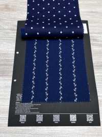 CF-IDGPT3 Algodón Lino Índigo Descargado[Textil / Tela] HOKKOH Más fotos