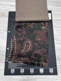 5025-1373-1 Pana dobby con patrón paisley de algodón y rayón[Textil / Tela] HOKKOH Más fotos
