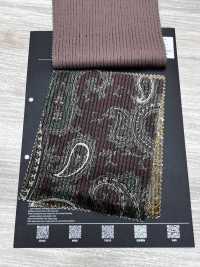 5025-1373-1 Pana dobby con patrón paisley de algodón y rayón[Textil / Tela] HOKKOH Más fotos